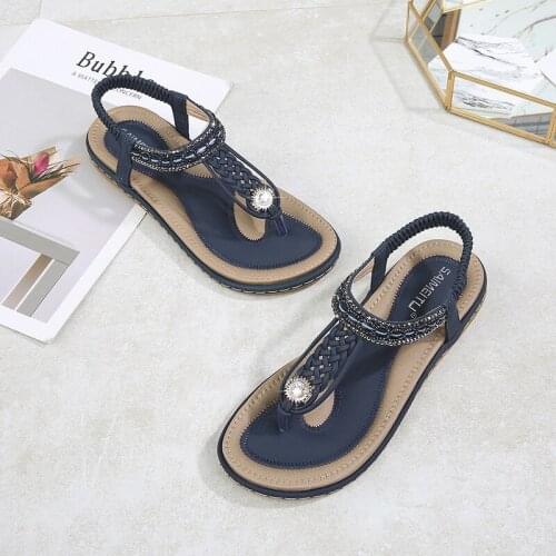 Fashion Women Sandals For 2020 Luxury Shoes Platform Ladies Shoes Women Weave Beach Sandals Light Breathable Roman Shoes Mujer