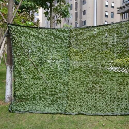 2x6m 3x4m 3x5m Camouflage Nets Mesh Screen Ghillie Suits 150D Polyester Oxford Sun Shelter Outdoor Hunting Tactical Ghillie Suit