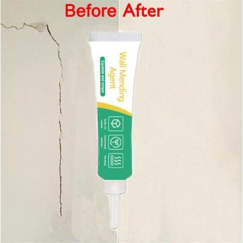Wall Mending Agent Wall Repair Cream Wall Crack Nail Repair Agent Walls Peeling Graffiti Gap Repair Paste Adhesives Tile Grout