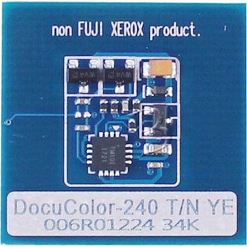 Toner chip for Xerox DocuColor 240 242 250 252 260 WorkCentre 7655 7665 7675 7755 7765 7775 color laser printer cartridge NA