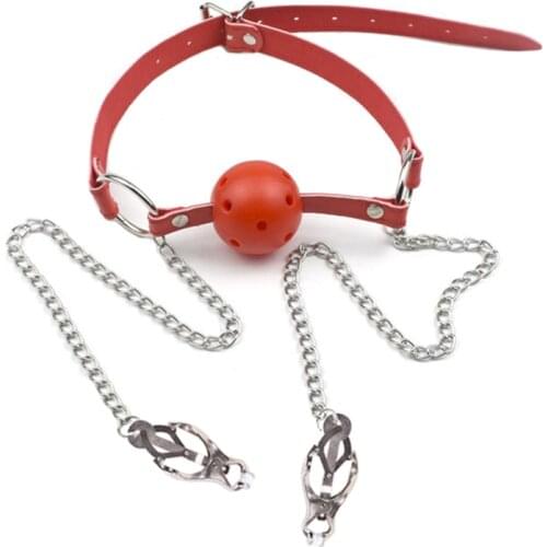 Nipple Clamps Women stimulate BDSM Bondage Restraint Fetish Collar Chain Collars Comfortable passion Nipple Clamps Sex Toys