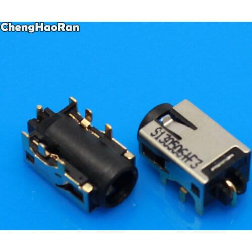 ChengHaoRan 1-10pcs DC Power Jack Connector For Laptop Asus Zenbook UX31A UX32A UX32V UX32VD X200 X200LA Series charging socket