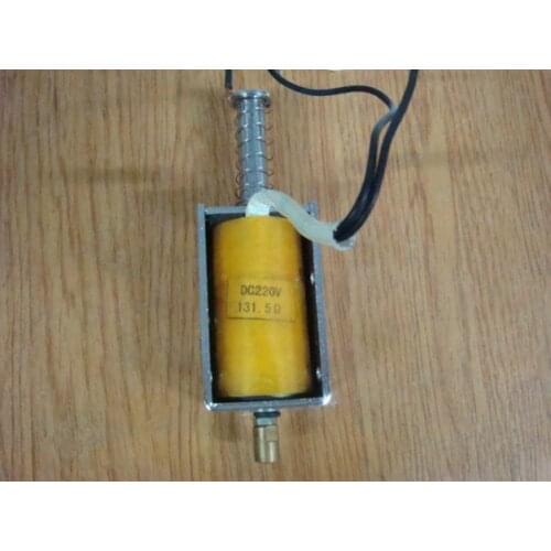 1pc solenoid FZ-2 opening and closing solenoid, impact through type, long stroke 34mm DC 220V solenoid