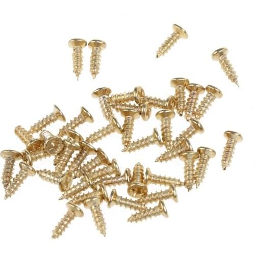 100PCS Gold Small D-Ring Picture Hanger with Screws Frame Triangle Ring Hangers