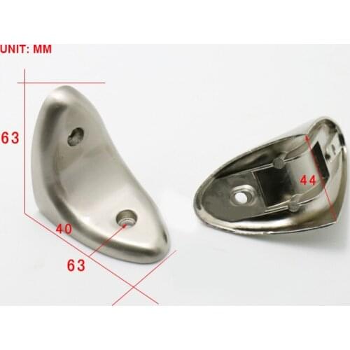 12PC/Lot L shape Zinc alloy Bathroom washing room Partition door brackets 90degree public toilet PVC clapboard corner brackets