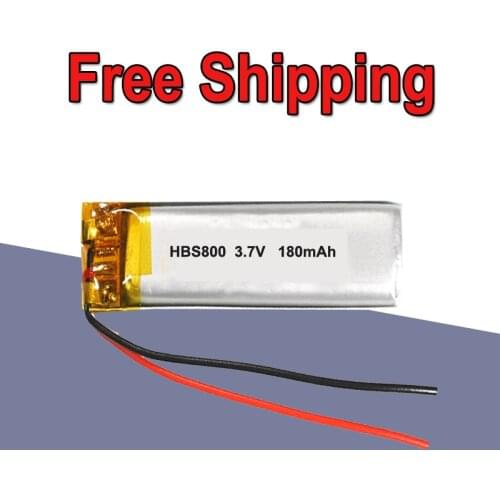 180mAh Rechargeable Battery For LG HBS800 HBS-800 Bluetooth Earphone Headset Batterie Accumulator AKKU