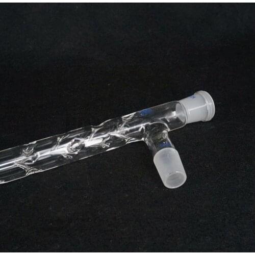 24/29 Ground Joint 300mm Vigreux Distilling Tube with Upper Side Arm Glassware