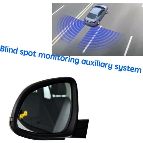 Car BSD BSM BSA Blind Area Spot Warning Drive Mirror Rear Radar Detection System For BMW X3 2014~2017