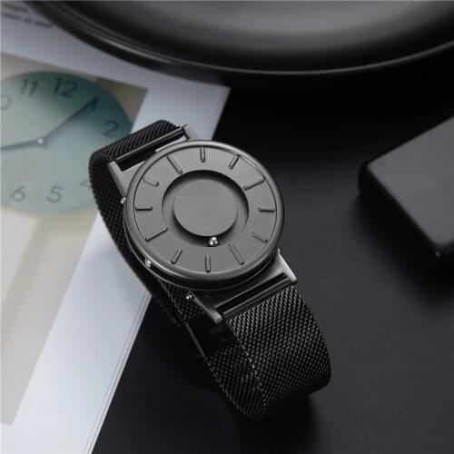 Men's Watch With Leather Strap EUTOUR China