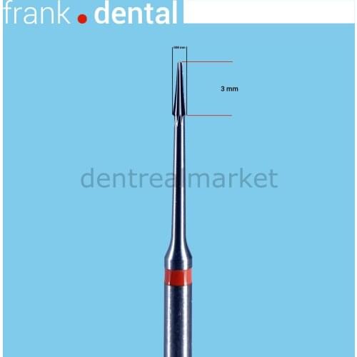Frank Dental Trimming & Finishing Carbide Bur - C132 - 2 Pcs