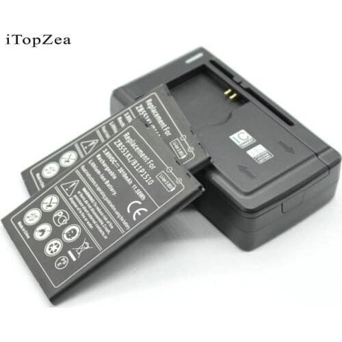 ITopzea 2x3010mAh/11.58Wh B11P1510 /C11P1510 Replacement Battery+Universal Charger For ASUS ZenFone Go TV ZB551KL X013DB