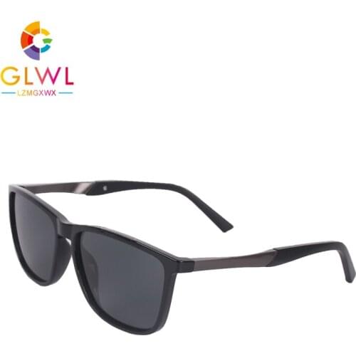 Sun Glasses For Man Sunglasses 2021 Male Eyeglasses Vintage Polarized Sunglass Drivers Lenses Black Mirror Square Eyewear New