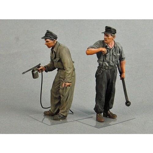 1:35 Resin Figure Model Kit Unassambled Unpainted //T107(2 Figures)