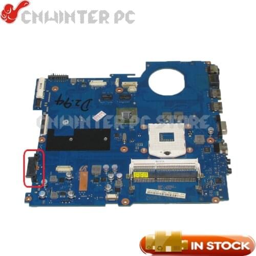 NOKOTION For Samsung NP-RC410 RC410 Laptop Motherboard 14 inch HM55 DDR3 GT315M 1GB BA92-07596A BA92-07596B
