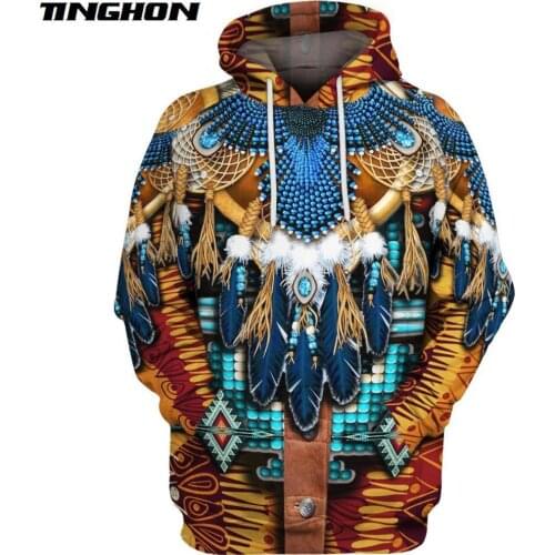 Native Indian New Fashion Harajuku 3D full Printed Hoodie/Sweatshirt/Jacket/Men Women hiphop casual Plus Size XS 6XL 7XL 15