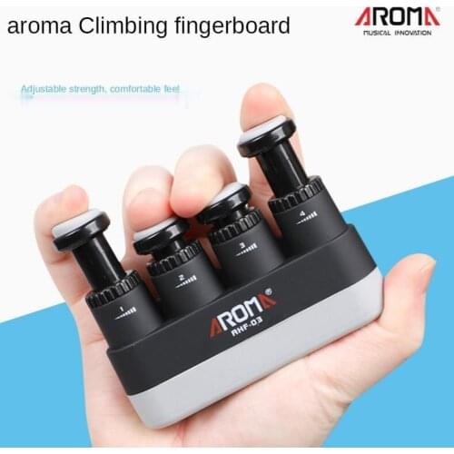 Genuine AROMA Grip Guitar Finger Power Piano Finger Trainer Adjustable Strength Guitar Accessories