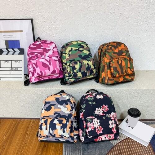 Fashion Printing Backpack Women Anti-theft Student School Bag Casual Womens Handbag High Quality Large Capacity Travel Rucksack