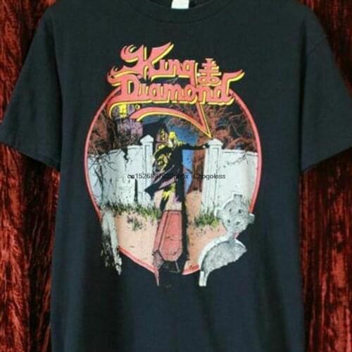 Vintage King Diamond Concert T Shirt 1989 Conspiracy Tour