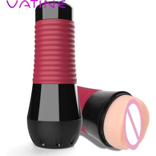 Adult Endurance Exercise Vagina Masturbator Blowjob Male Masturbation Cup Sex Toys for Man Real Pussy Sex Shop