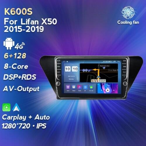 MEKEDE For Lifan X50 2015 - 2019 Car Radio Multimedia Video Player Navigation GPS Android 10 No 2din 2 din DVD Carplay AUTO WIFI
