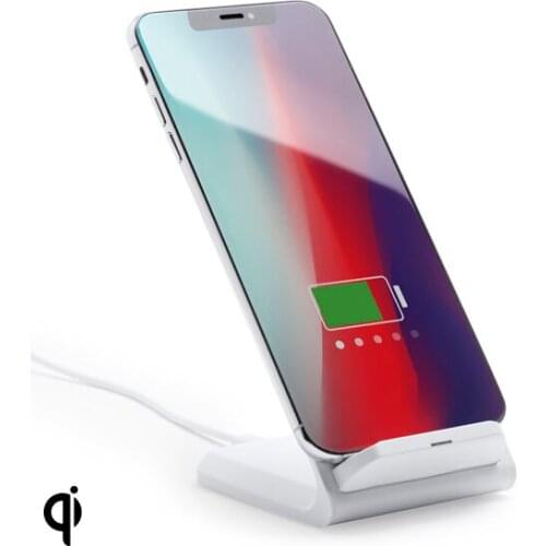 Qi Wireless Charger for Smartphones 10W 146544 (7 x 10,9 x 8,5 cm)