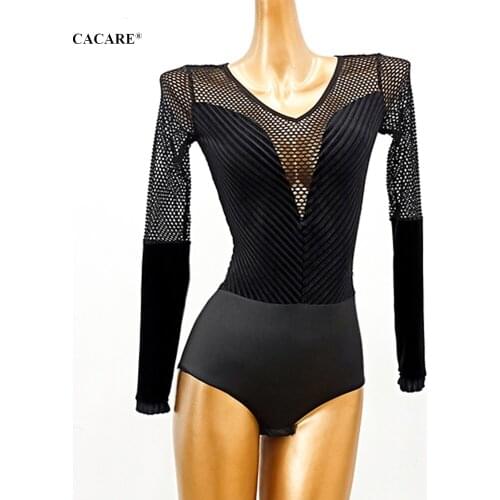 Bodysuit Women for Ballroom Dance Competition Dresses Waltz Latin Tango Dancing Dress Standard Flamenco Wear Costume D0754 Body