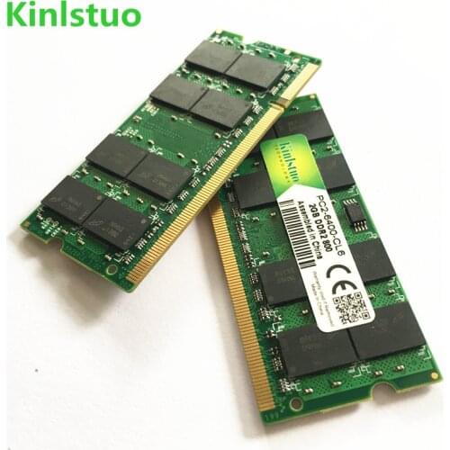 Brand NewDDR2 4GB 2x2G pc2-6400s 4GB 800mhz DDR2 Laptop Memory 2G 800 Lifetime warranty DDR2 PC2 6400 Memory Dual channel 4G