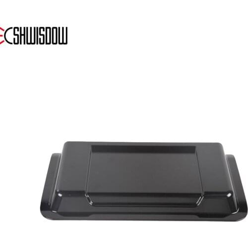 Black Cowl Hood Vent Scoop Air Flow Intake Turbo Bonnet Vent Cover Decal Fit For Jeep Wrangler JL 2018 2019 Car Styling