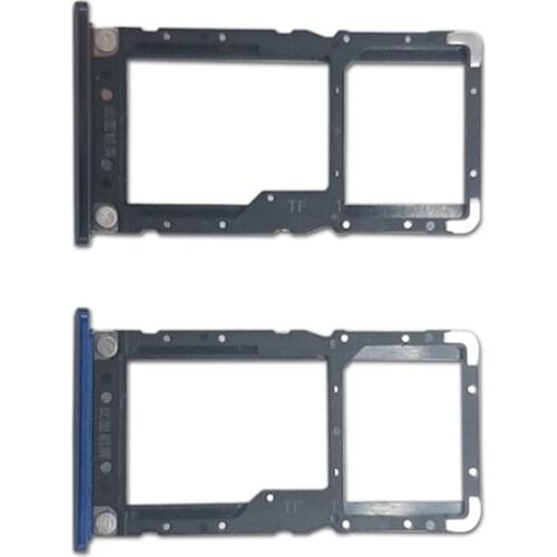 For Xiaomi mi 8 lite Card Tray Holder SIM Card Micro SD Card Slot Adapter Replacement Repair Spare Parts