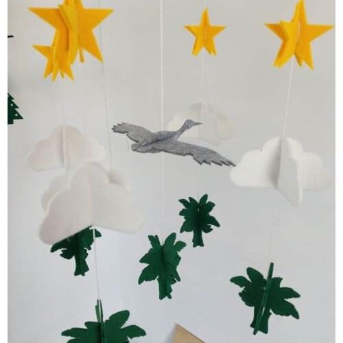 Baby Rattles Crib Mobiles Toy Rotating Mobile Bed Bell Newborn Infant Baby Toys