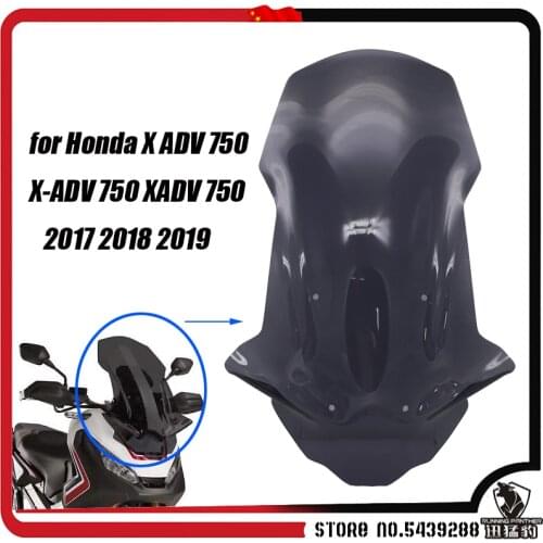 For Honda X ADV 750 X-ADV 750 XADV 750 2017 2018 2019 Motorcycle Windscreen Visor Viser Wind Deflectors Windshield
