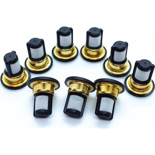 100pieces wholesale auto part fuel injector filter for N issan nozzle AY-F1016A