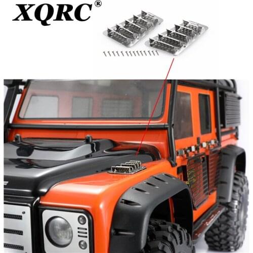 Leaf plate machine cover air inlet cover air inlet metal modified parts, used for 1 / 10 RC tracked vehicle traxxas trx-4 TRX 4