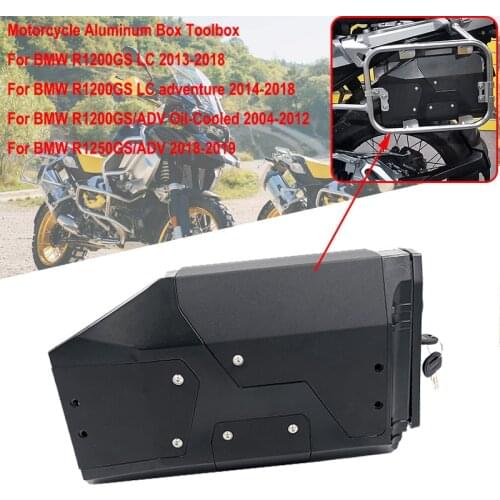 Frame Hole Cover For BMW R1250GS LC R1200GS R1250 R 1200 GS Adventure 2014-2019 Motorcycle 4.2 Liters Tool Box Left Side Bracket