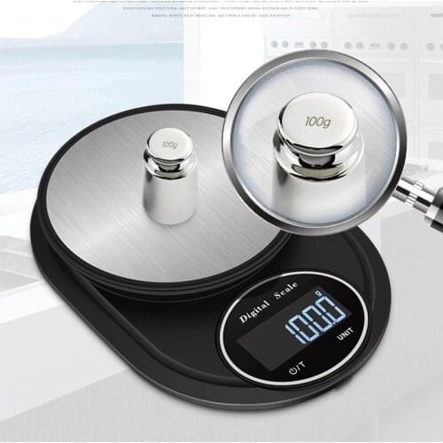 Kitchen Scale Weighing Scale Food Diet Balance Measuring Tool Portable LCD Electronic Digital Scales