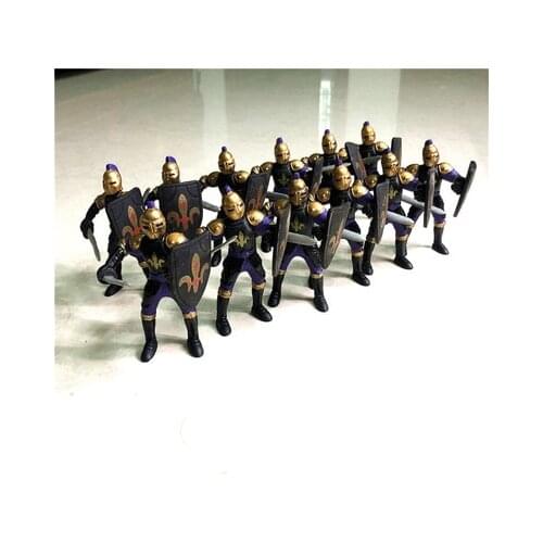 Pvc figure model toy Ancient Roman soldiers 12pcs/set