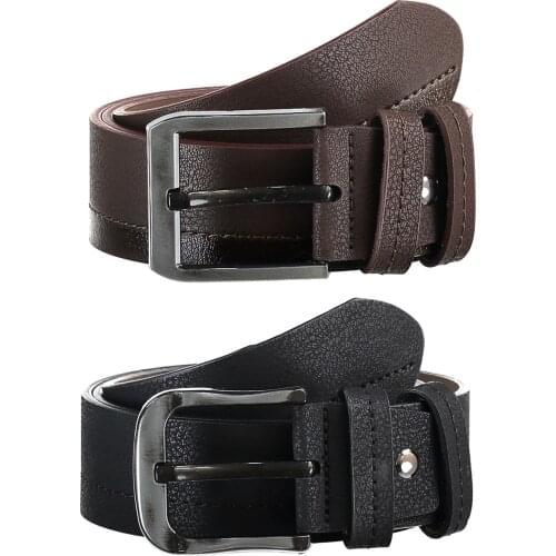 2 pack men high quality genuine leather belt luxury designer belts men cowskin fashion Strap male Jeans for man cowboy free ship
