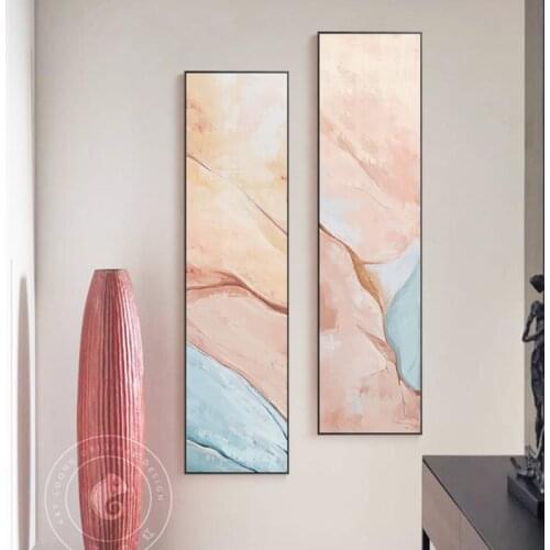 Modern Wall Art Picture for Living Room Bedroom Light Colors Assortment Banner Bedside Canvas Painting Posters and Printing Deco