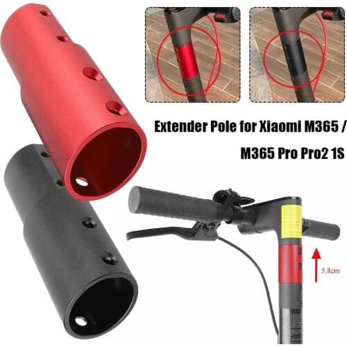 Aluminum Alloy Extender Pole Extension Tube For Xiaomi M365 /M365 Pro Universal Electric Scooter Accessories Replacement Parts