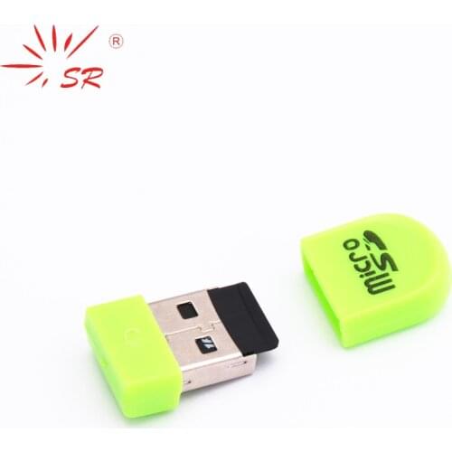 SR Pinkie Style Micro SD Card Reader USB 2.0 Flash Lector Memory OTG Adapter Drive for PC Laptop Accessories
