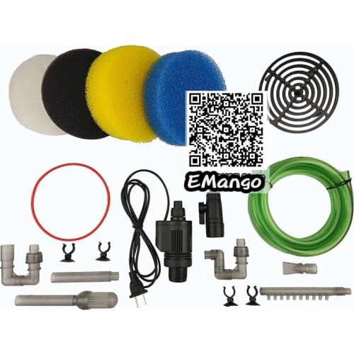 HW-602B/HW-603B SUNSUN Parts Aquarium External Canister Filter For Aquarium filter bucket Replacement Accessories Input Output