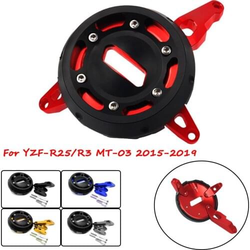 Motor Engine Crash Guard Stator Cover Frame Slider Falling Protector For Yamaha YZF-R25 YZF-R3 YZF R3 R25 MT-03 MT03 2015-2019