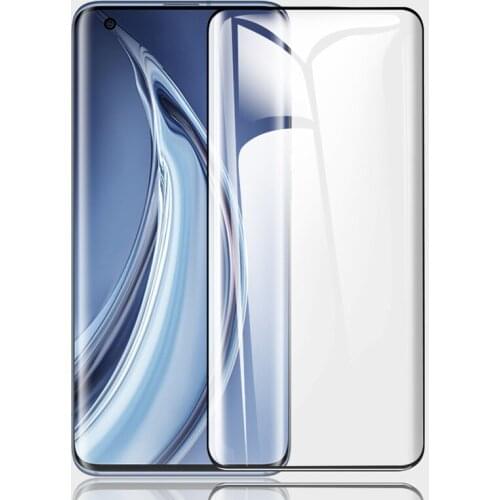 100pcs 9H Full Coverage Premium 3D Curved Tempered Glass Screen Protector Flim Guard For Xiaomi Mi 11 Ultra Note 10 Lite CC9 Pro