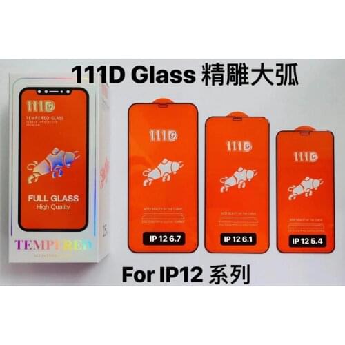 1500Pcs 1 11D Big Curved edge Tempered Glass for iPhone 12 5.4 6.1 6.7 11 Pro X XS MAX XR 111D Screen Protector Glass