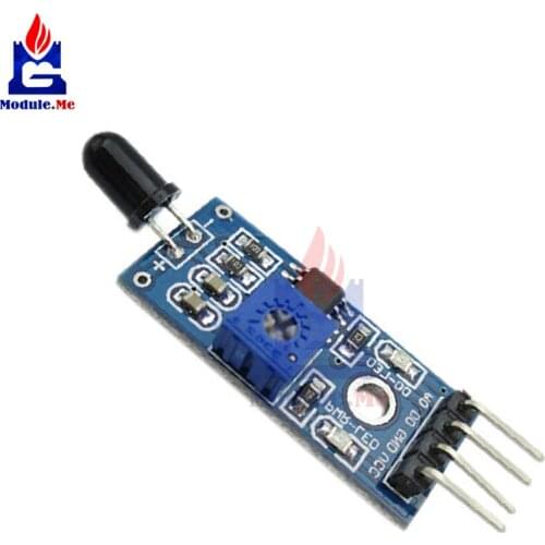 4PIN IFlame Detection Sensor IR Infrared Receiver Control Module