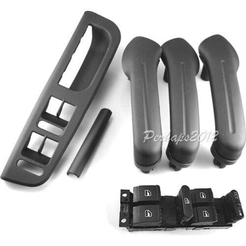 6x Interior Handle Door Grab Cover Switch Bezel For Bora Jetta Golf MK4 1J0 867 171A 1J4 867 179A 1J0 867 172A 1J4 959 857B /D