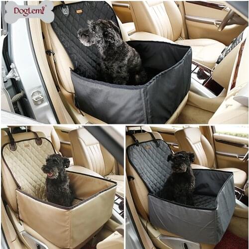 Dog Car Seat Cover Travel Pet Carriers Folding Hammock Bag Carrying For Cats Dogs transportin perro autostoel hond
