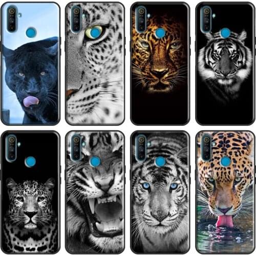 Cheetah Panther tiger lion Cover For OPPO Realme C3 C11 C15 XT 5 6 7 X2 X7 Pro GT Case For OnePlus 8 Pro Nord 7T 8T Cover
