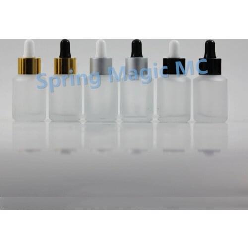 50PCS 30ml Frosted Glass Dropper Bottles,Eye Essentical Oil/Reagents/Serum Glass Bottle,cosmetic packaging