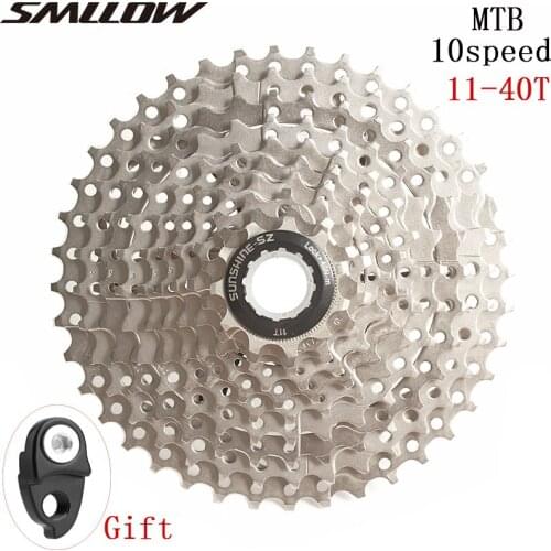 SUNSHINE-SZ 10s Cassette MTB Mountain Bike Bicycle 10 Speed 11-40T Flywheel Freewheel for parts m590 m6000 m610 m675 m780 X5